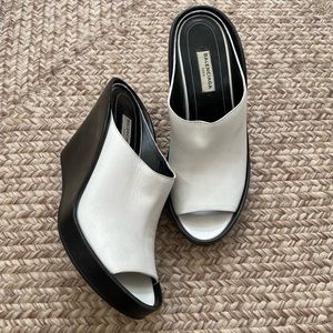 Balenciaga platform mules